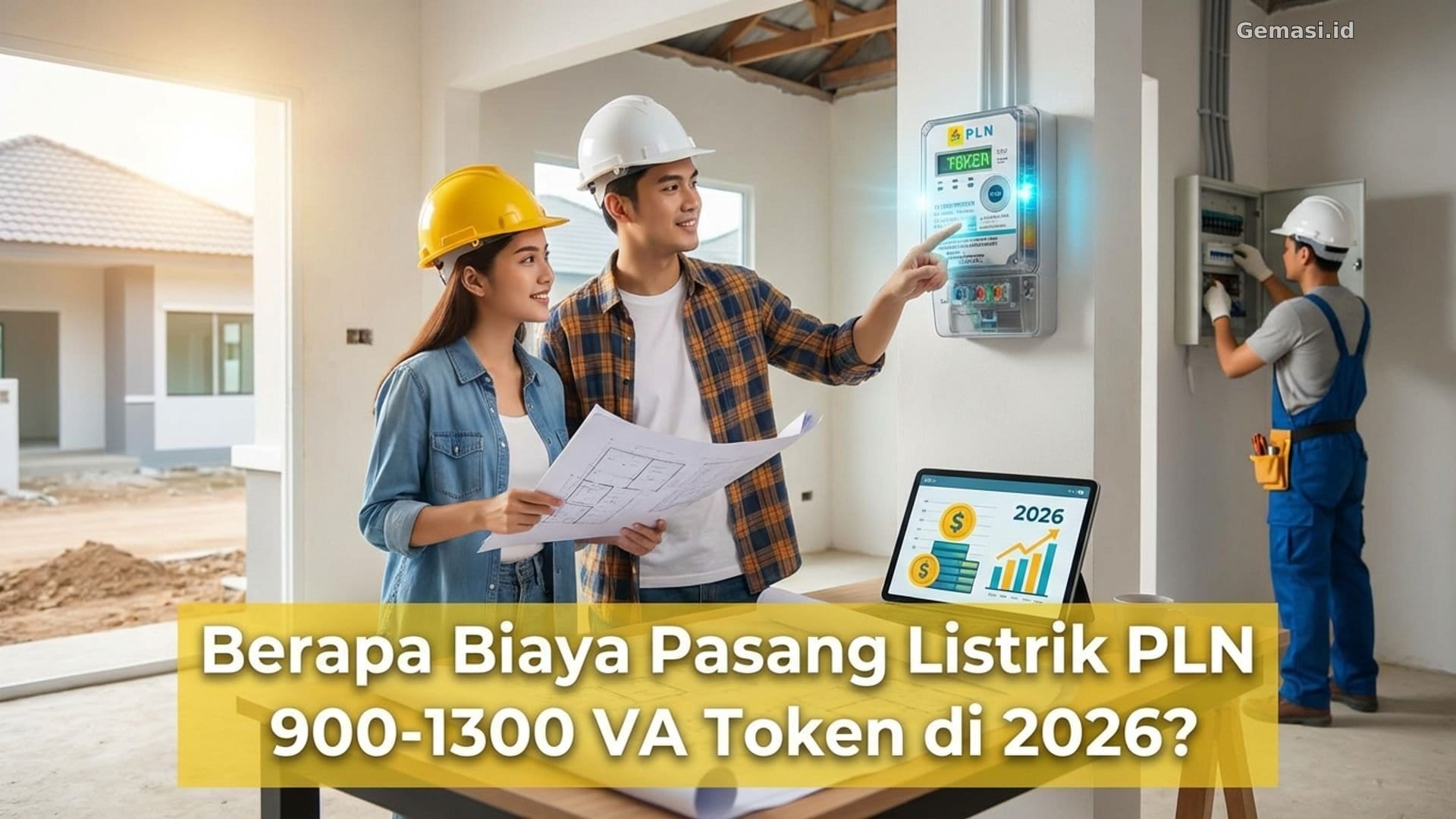 Berapa Biaya Pasang Listrik PLN 900-1300 VA Token di 2026?
