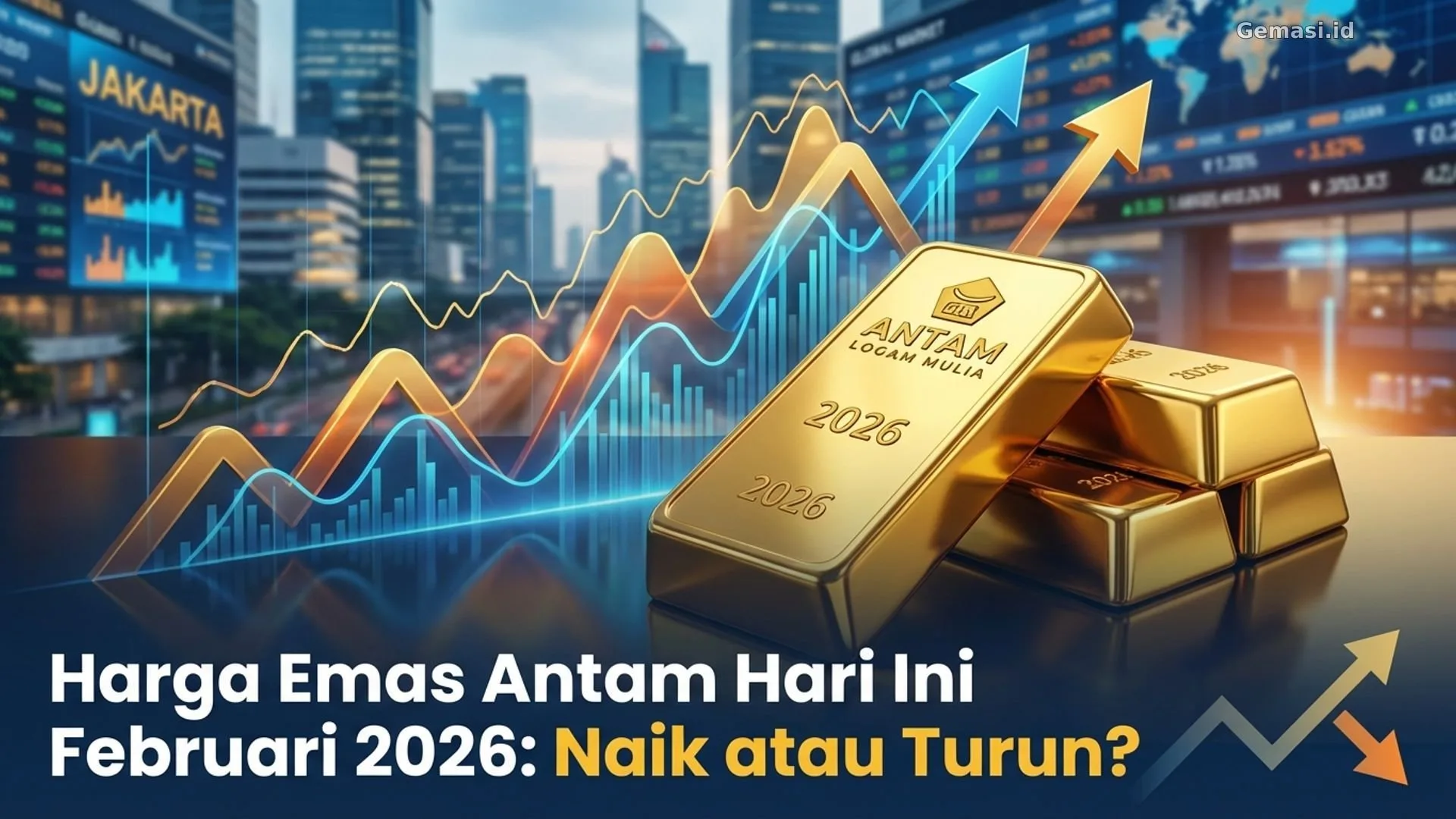 Harga Emas Antam Hari Ini Februari 2026: Naik atau Turun?