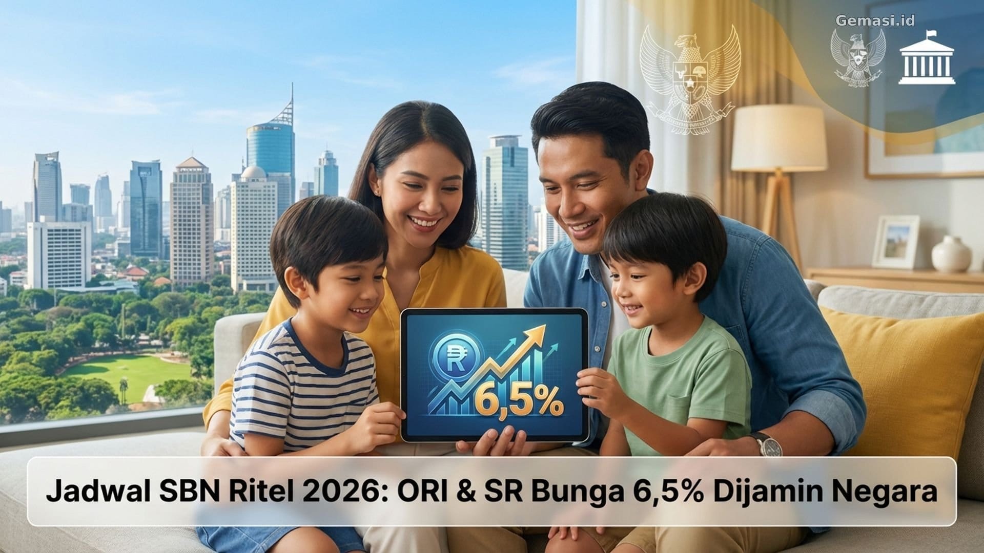 Jadwal SBN Ritel 2026: ORI & SR Bunga 6,5% Dijamin Negara