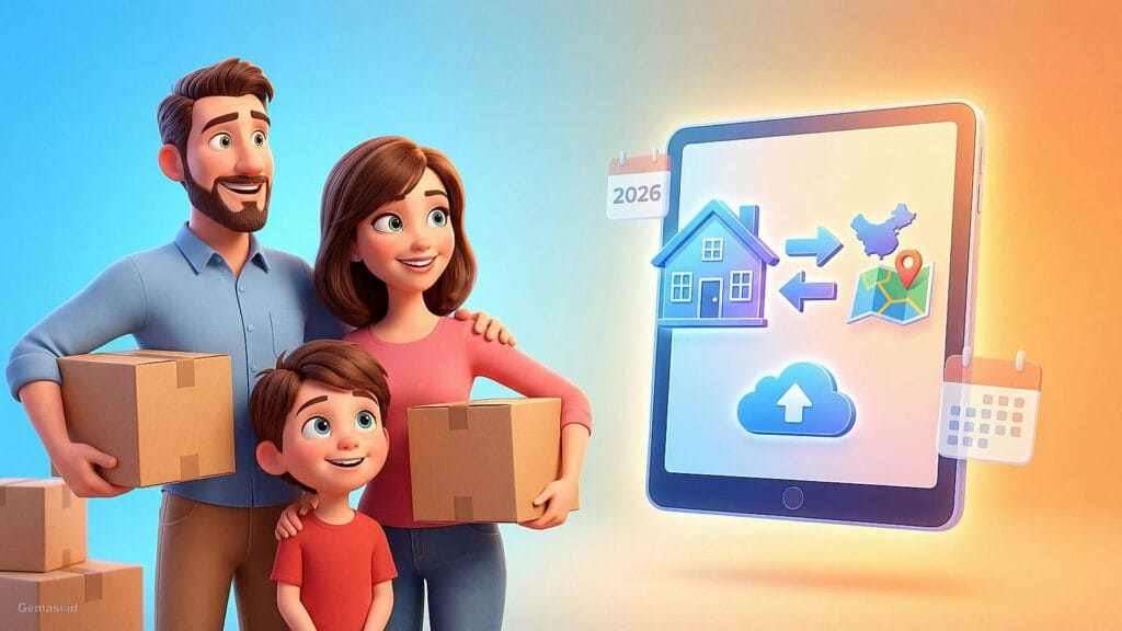 Ilustrasi Cara Pindah Domisili Antar Provinsi 2026 via Dukcapil Online